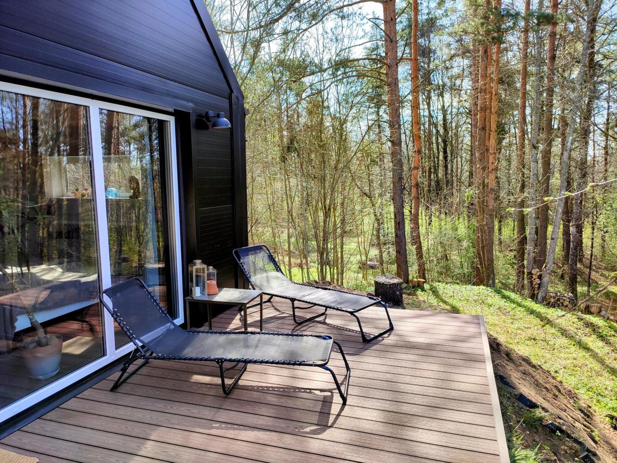Modern Sauna Cabin In Horse Ranch Liyeplauke 外观 照片