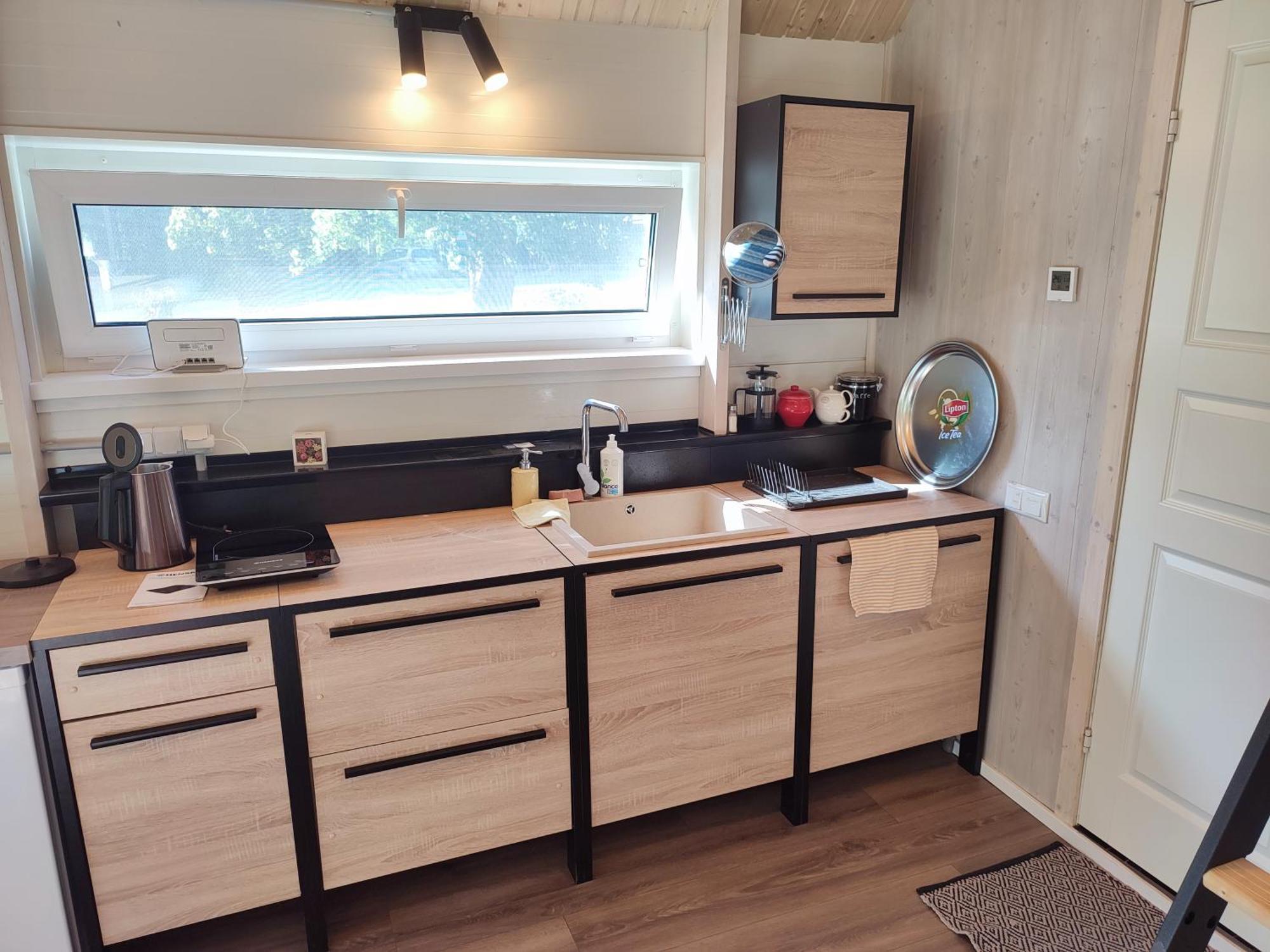 Modern Sauna Cabin In Horse Ranch Liyeplauke 外观 照片
