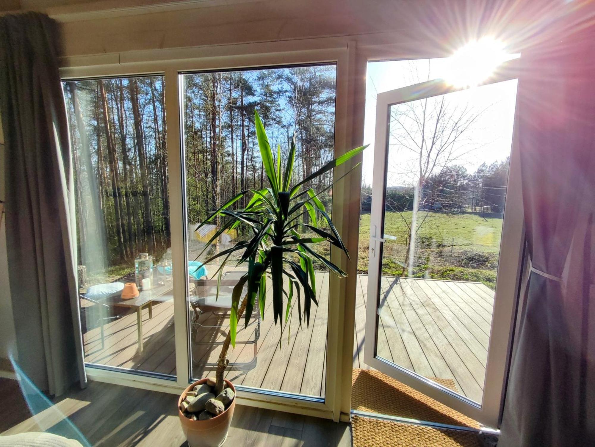 Modern Sauna Cabin In Horse Ranch Liyeplauke 外观 照片